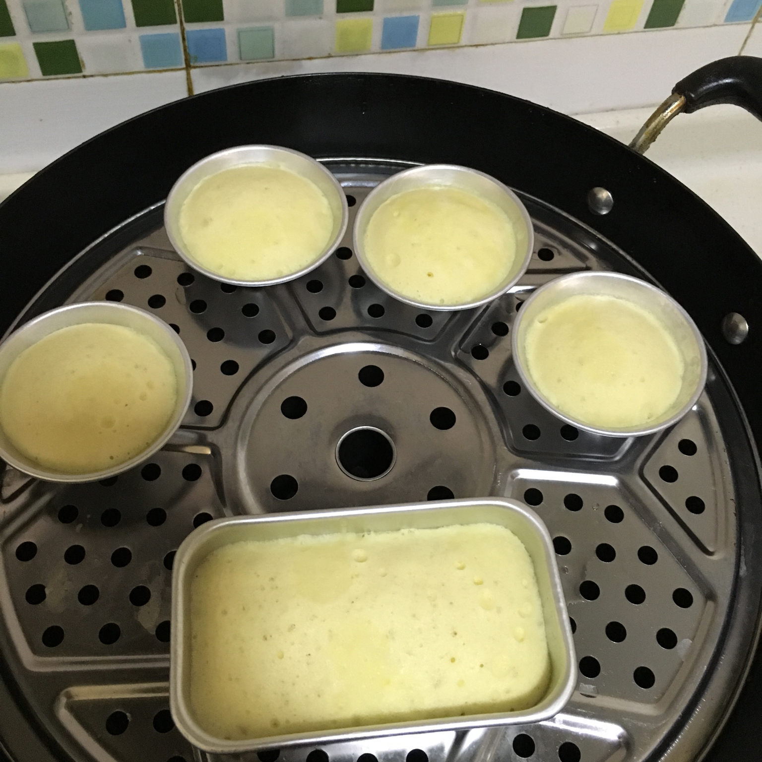 蒸鸡蛋糕