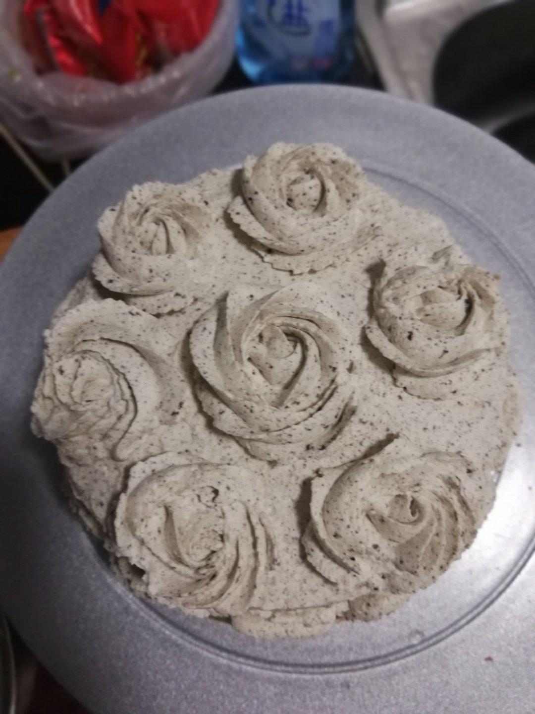 奥利奥咸奶油蛋糕