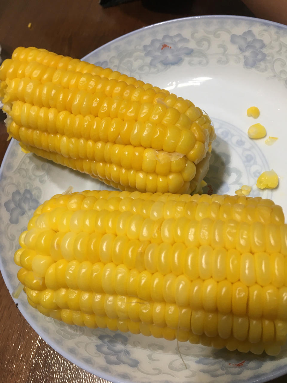 海天5做的煮玉米