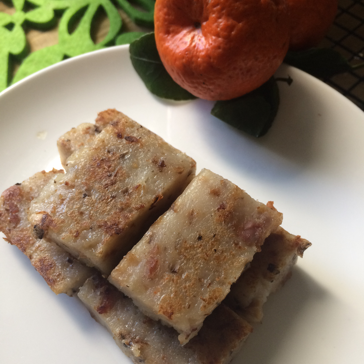 广式腊味萝卜糕