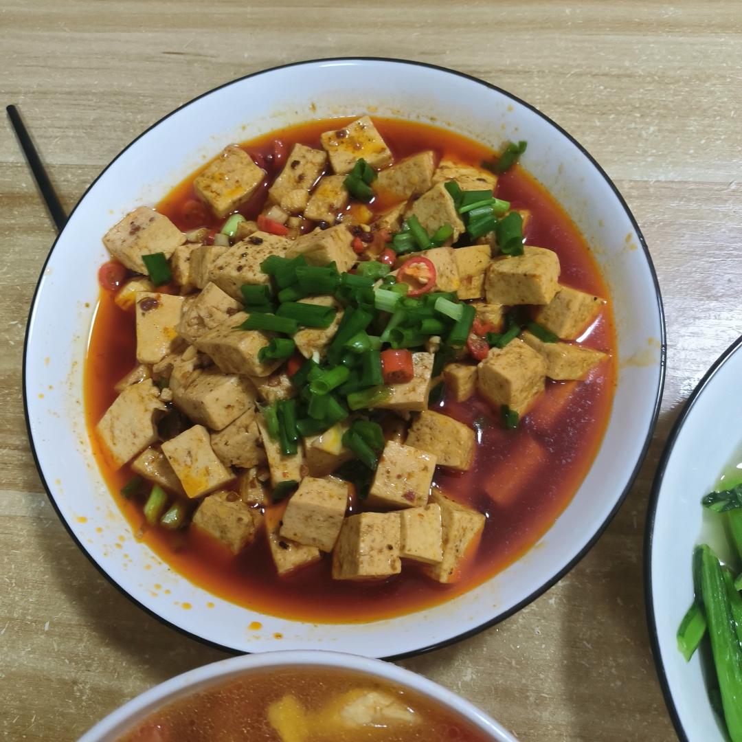 简单易学的下饭菜麻婆豆腐（素版）