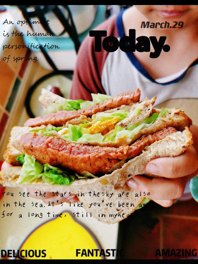 快手早餐三明治🥪