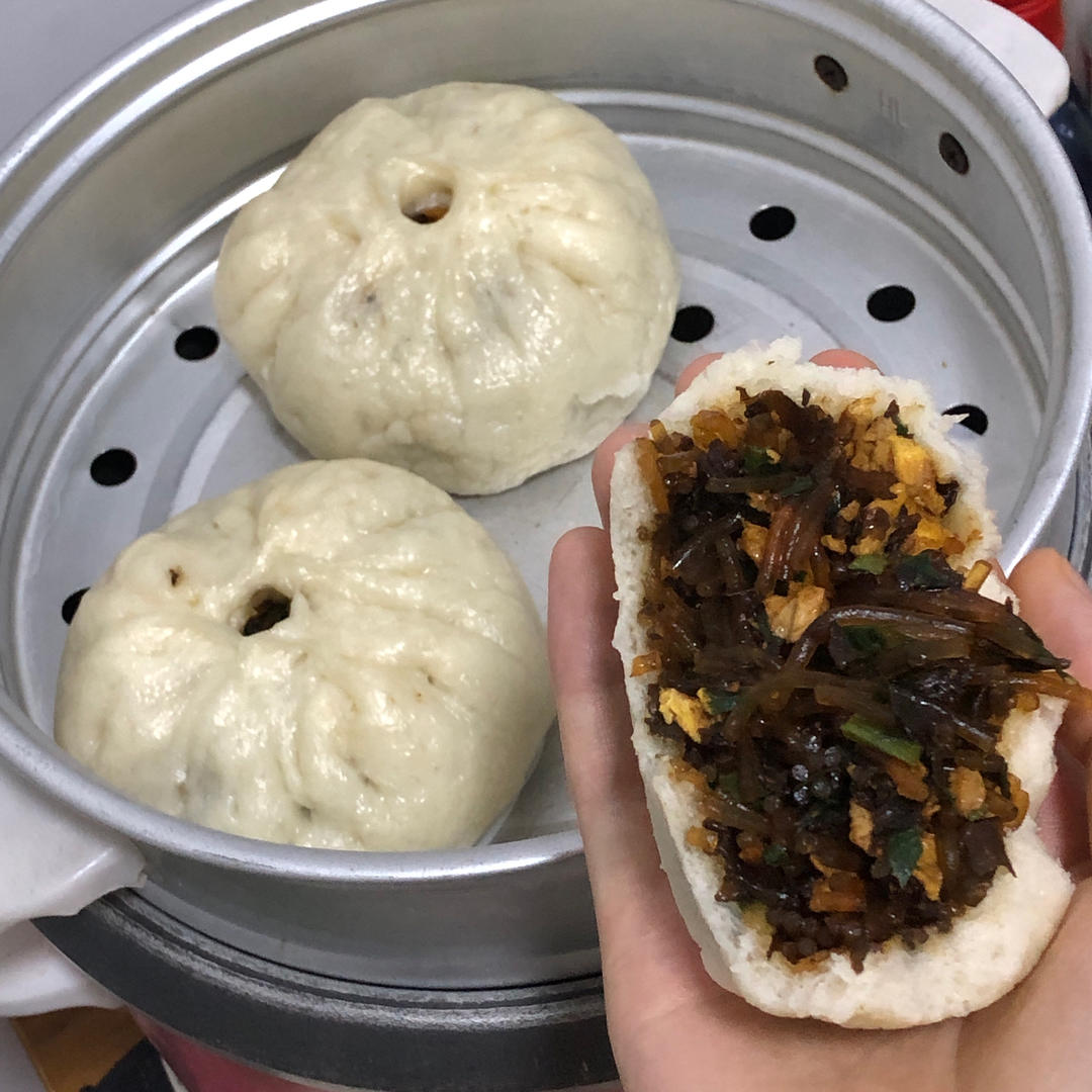 地软韭菜粉条包👍🏻秒杀包子店
