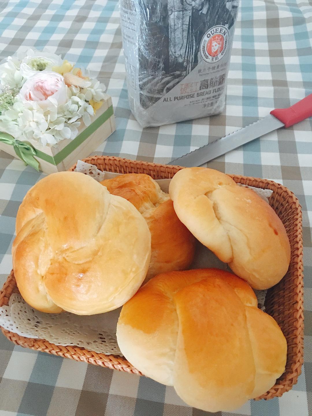 纯奶手撕吐司的做法 步骤1