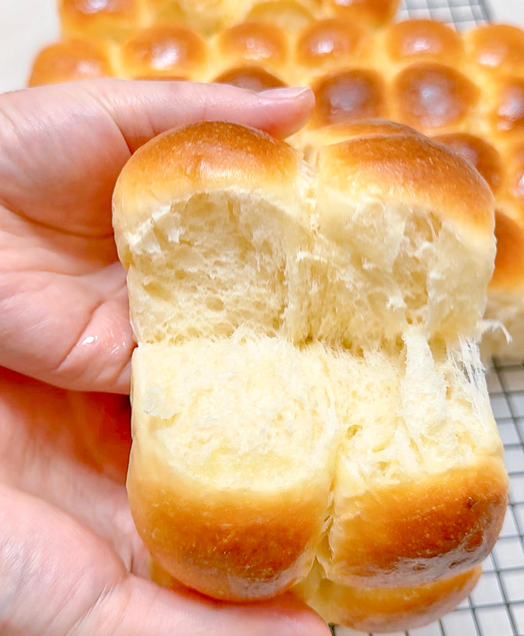 纯奶手撕吐司的做法 步骤1