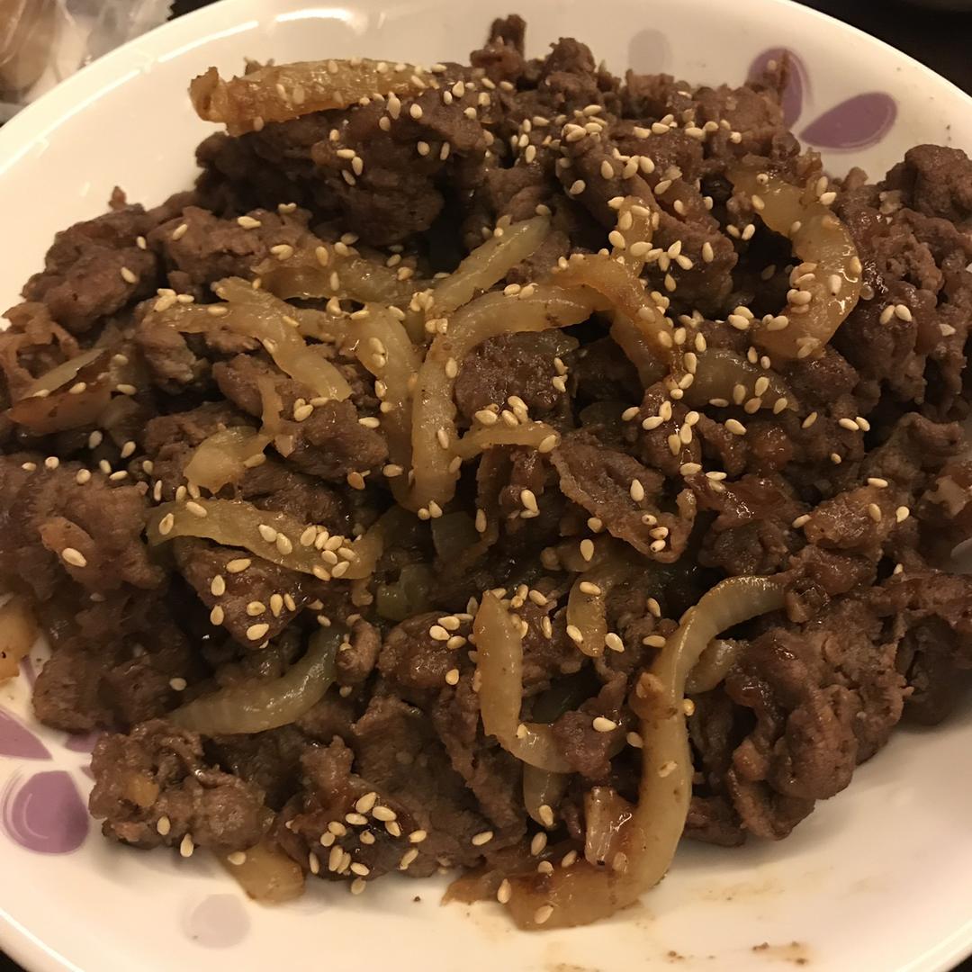 「正宗韩式烤肉」调味牛肉的腌制秘诀