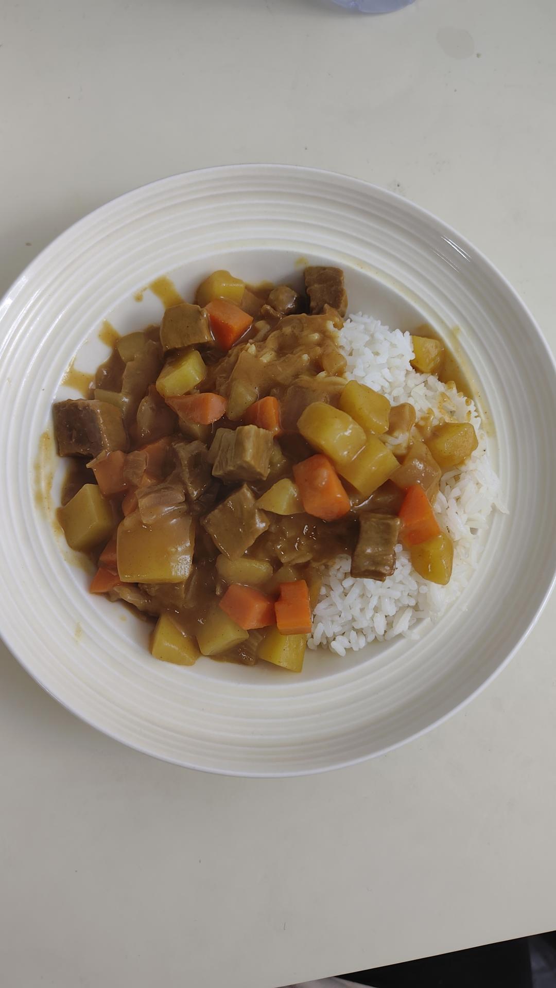 咖喱牛肉（电压力锅）