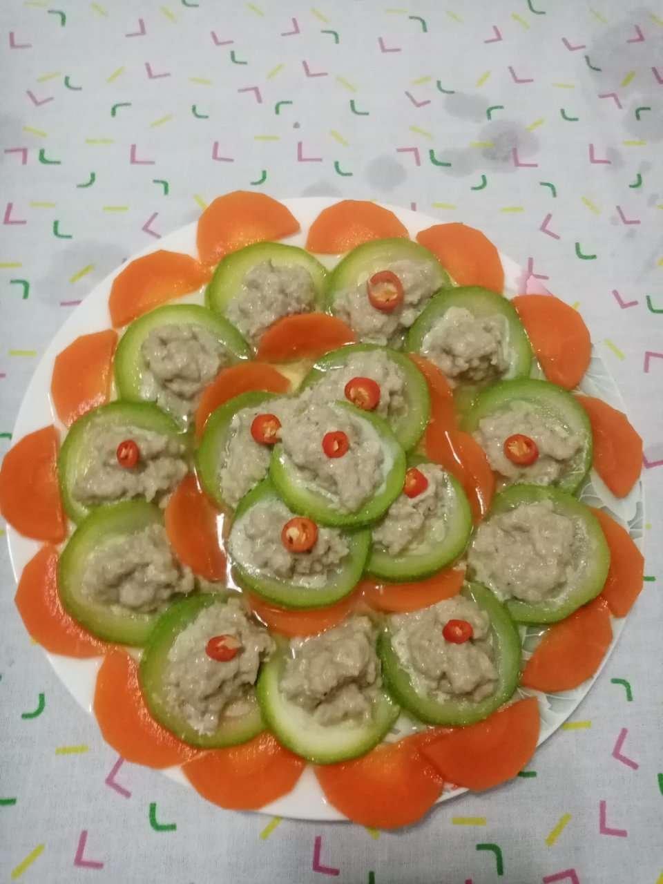 开运年菜❗️“蒸蒸日上”胡萝卜肉，好吃不胖～