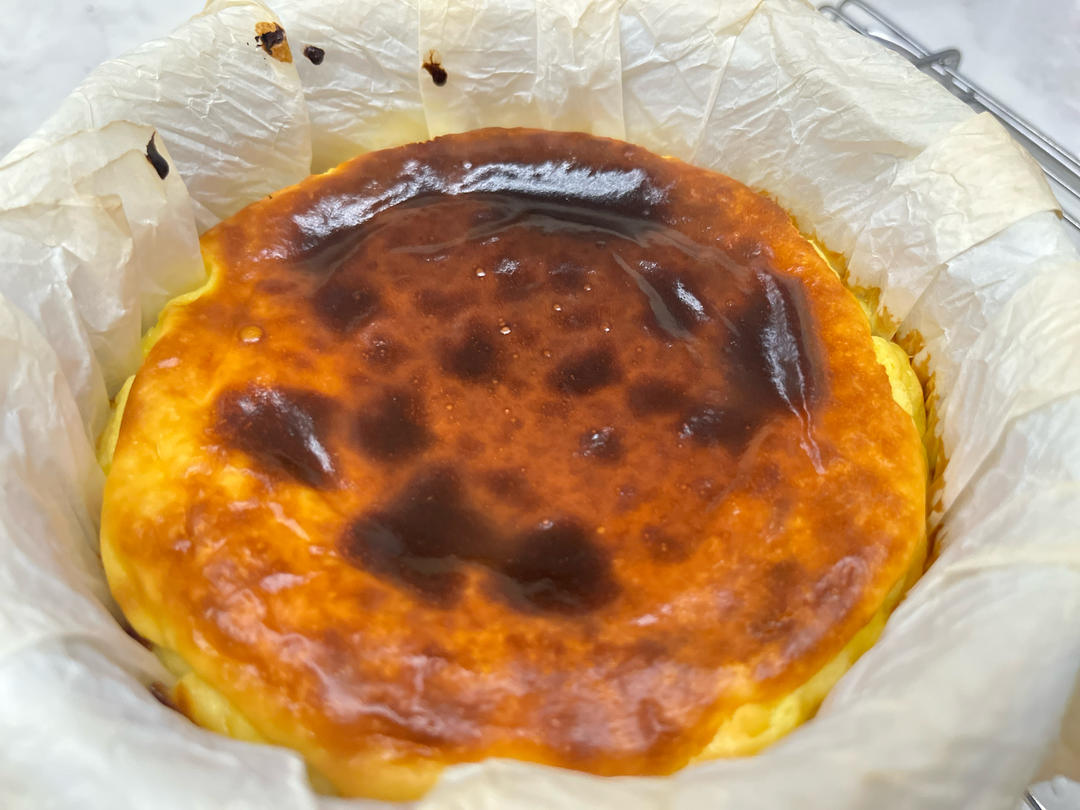 巴斯克芝士蛋糕『最简单的蛋糕』零失败🔥芝士控