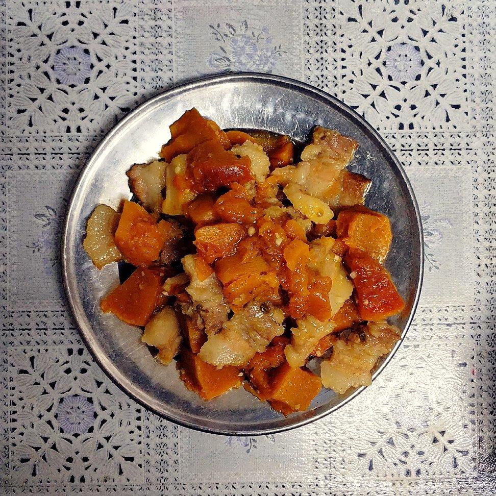粉蒸南瓜肉