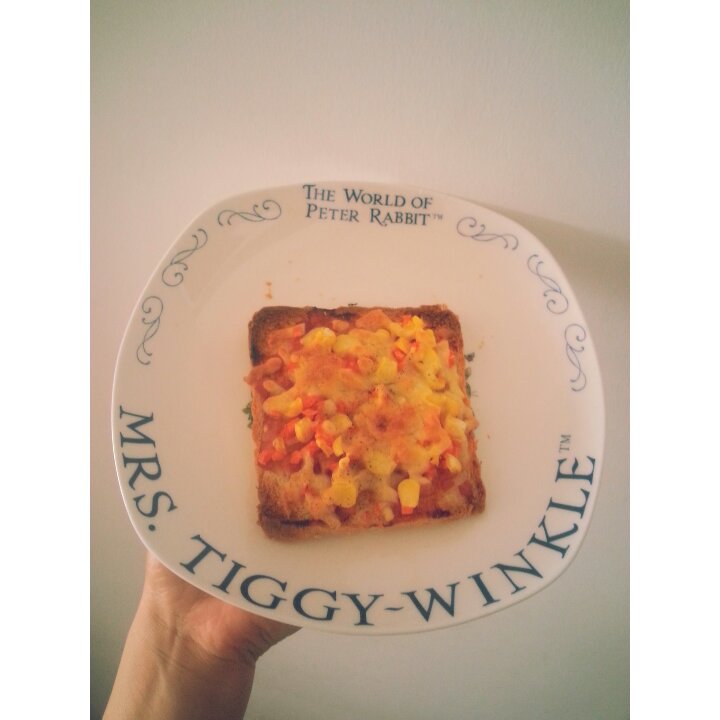 吐司太阳蛋披萨