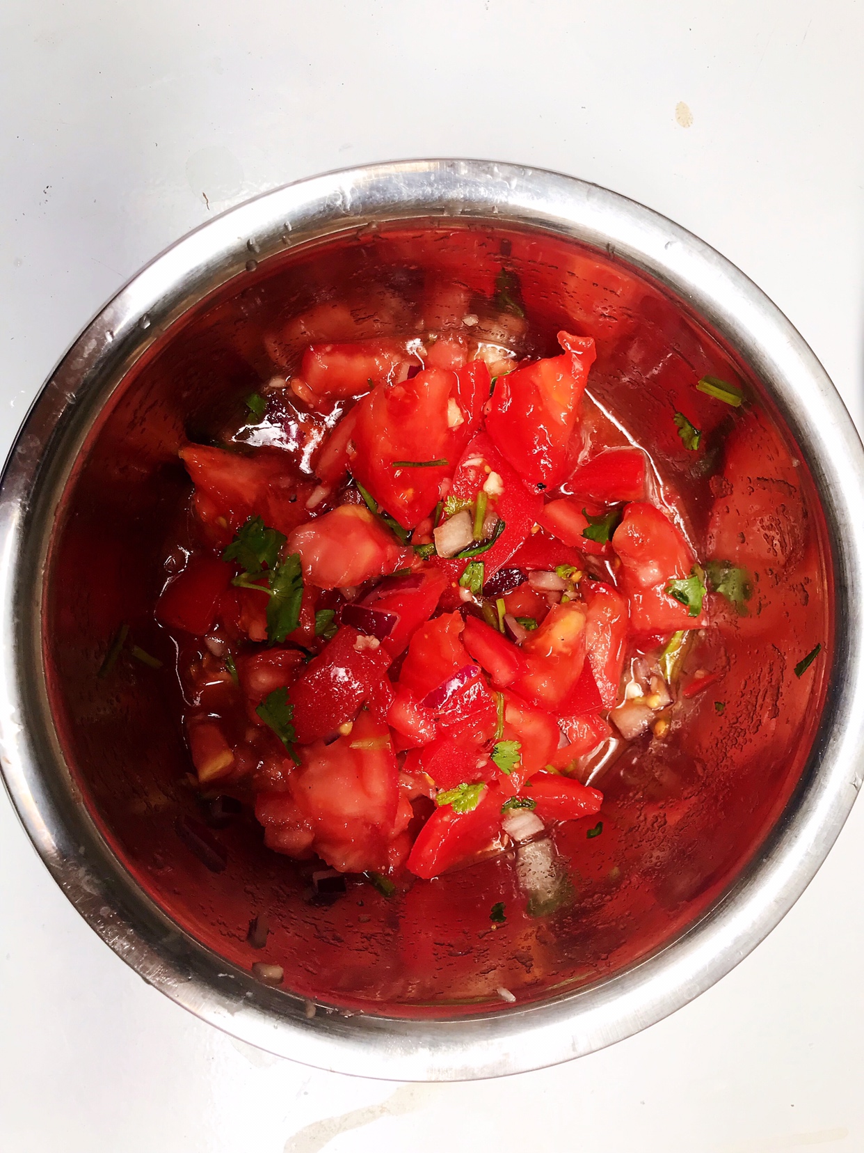 不一样的凉拌西红柿的做法