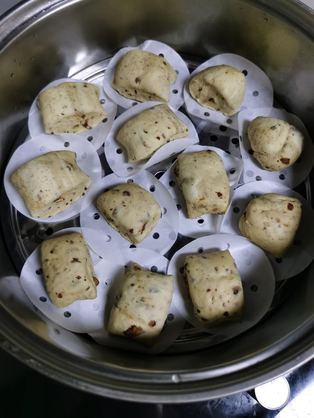 不加糖的红枣小馒头