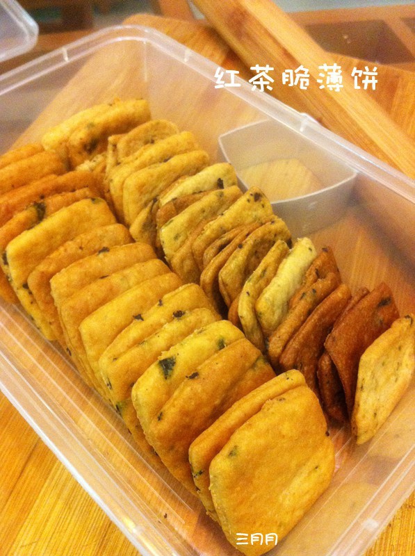 红茶薄脆饼