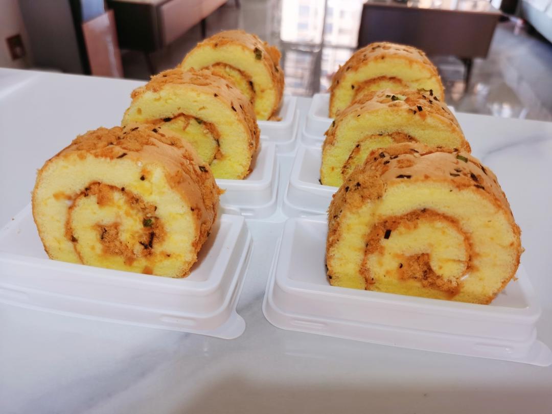 卷不裂的肉松蛋糕卷