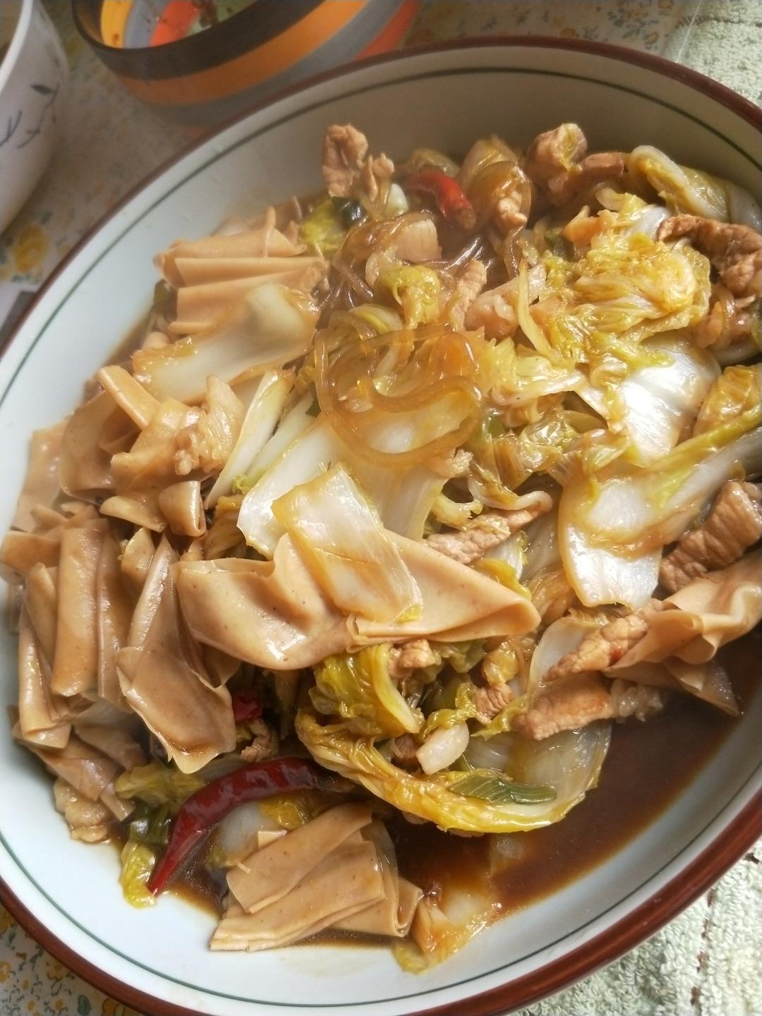 白菜炖粉条