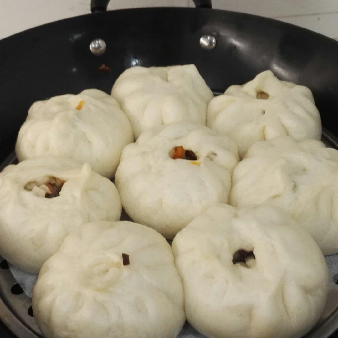 手工包子（肚脐包）