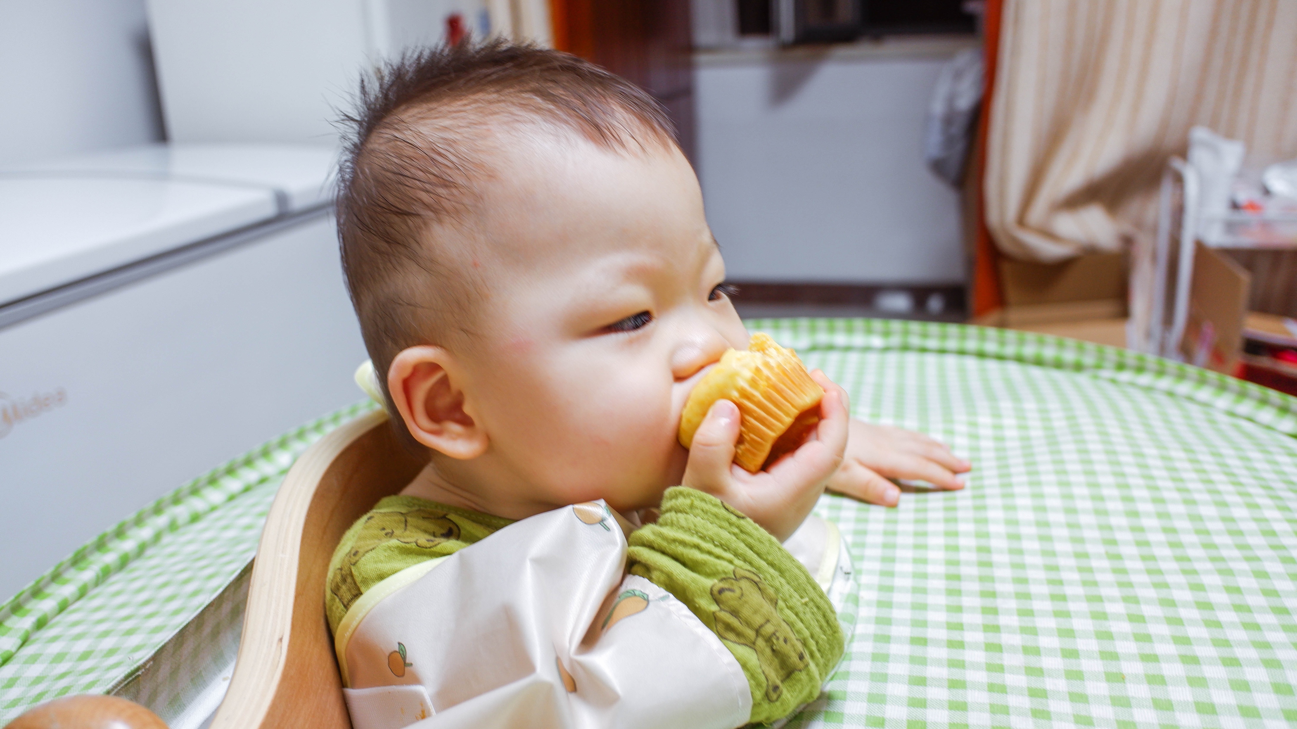 1岁+辅食：快手胡萝卜玛芬的做法 步骤7
