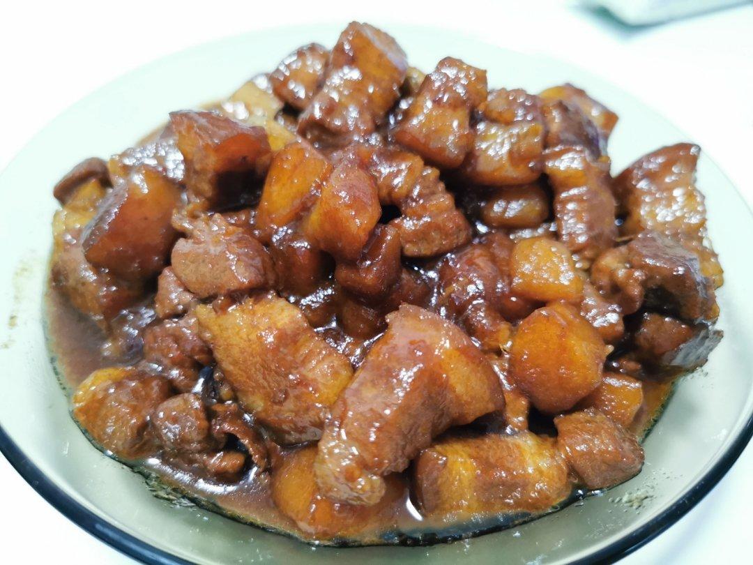 红烧肉炖土豆