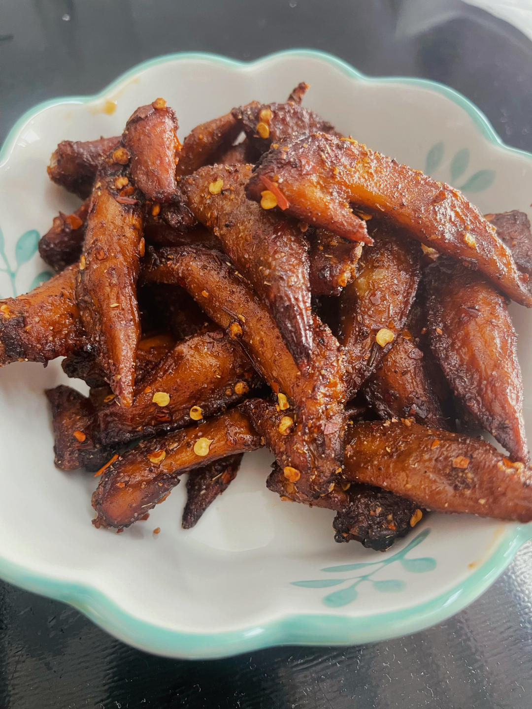 追剧下酒小零食！鸡翅尖！空气炸锅版（不放一滴油）