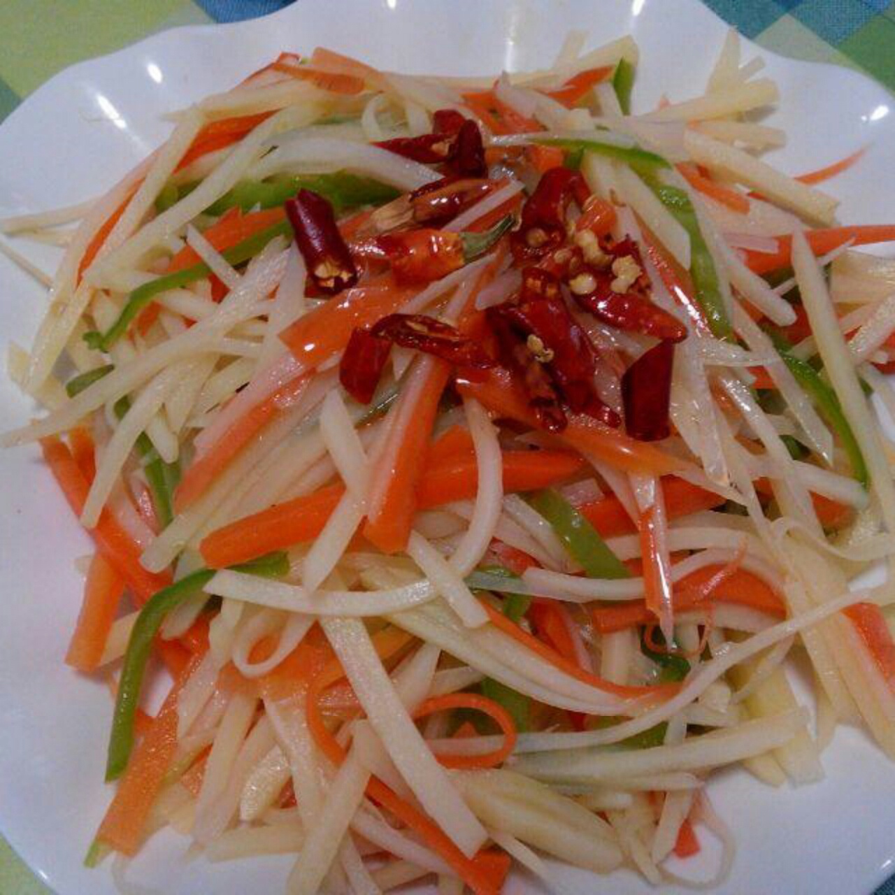 凉拌土豆丝