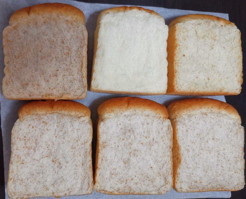 40%低糖低油全麦健康吐司（王后柔风吐司粉+王后粗粒全麦粉）有助减体重😄