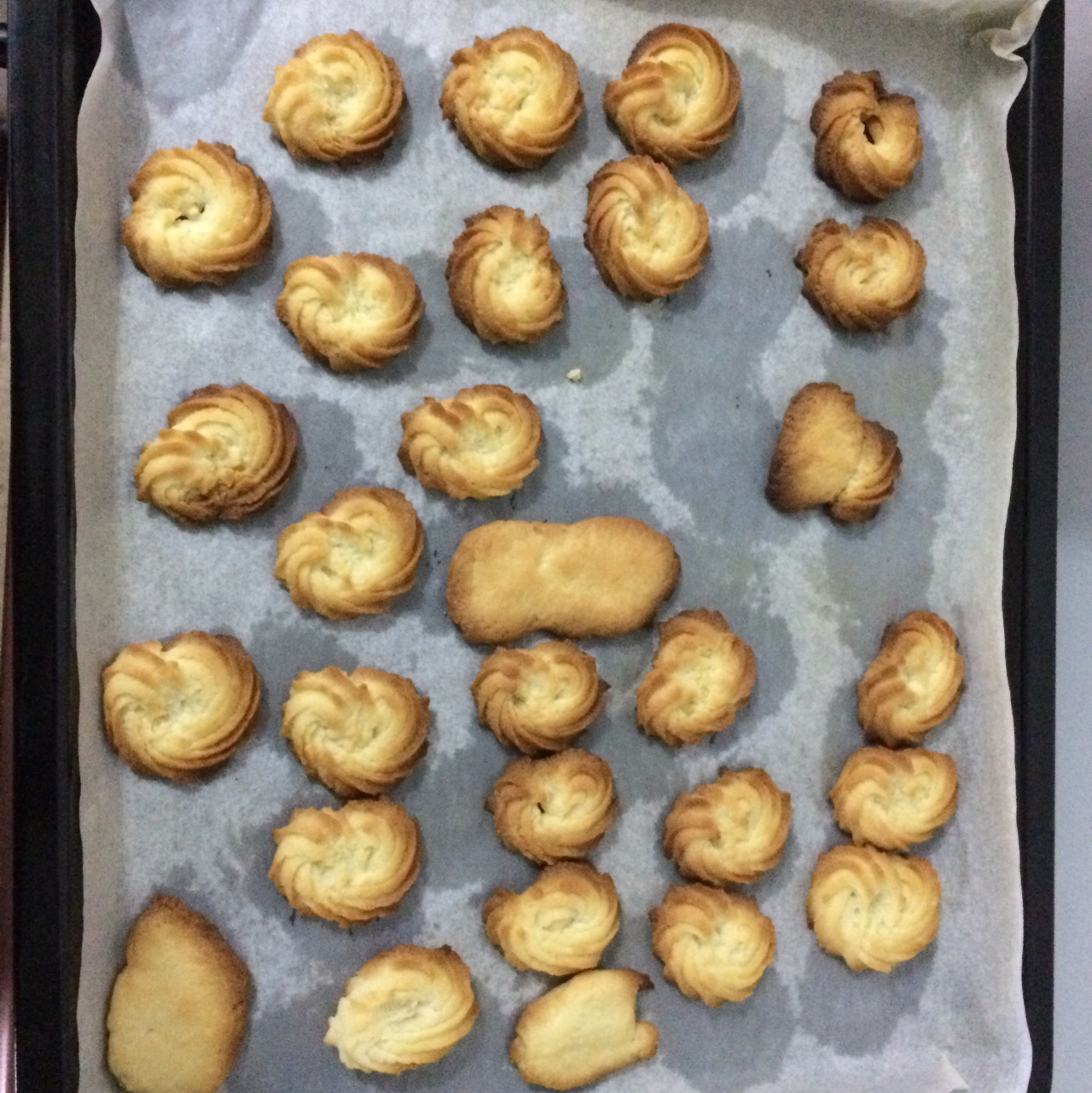 黄油曲奇（淡奶油版）