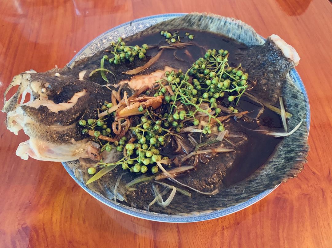 清蒸多宝鱼