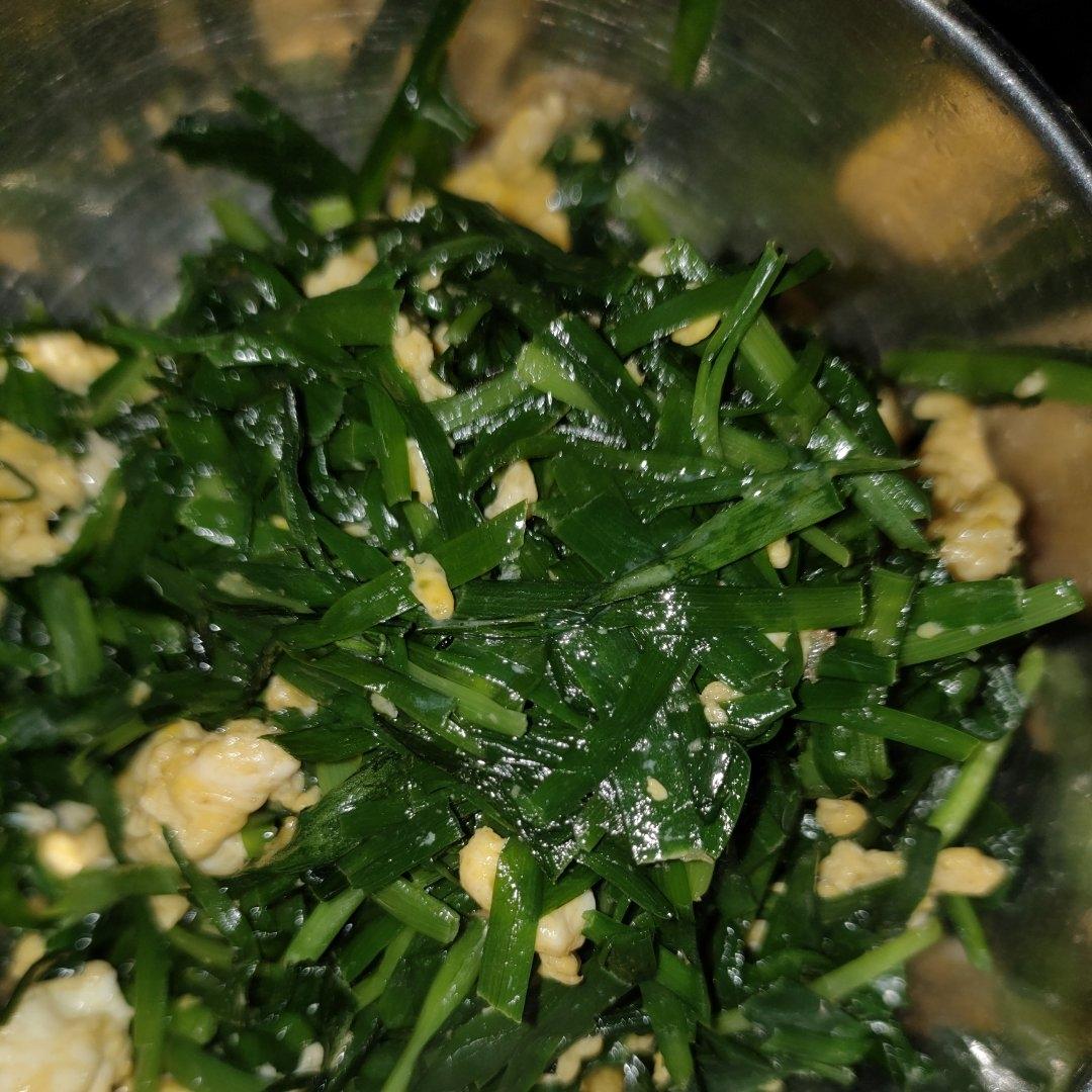 韭菜炒鸡蛋——三分钟快手下饭菜 掌握火候的秘诀
