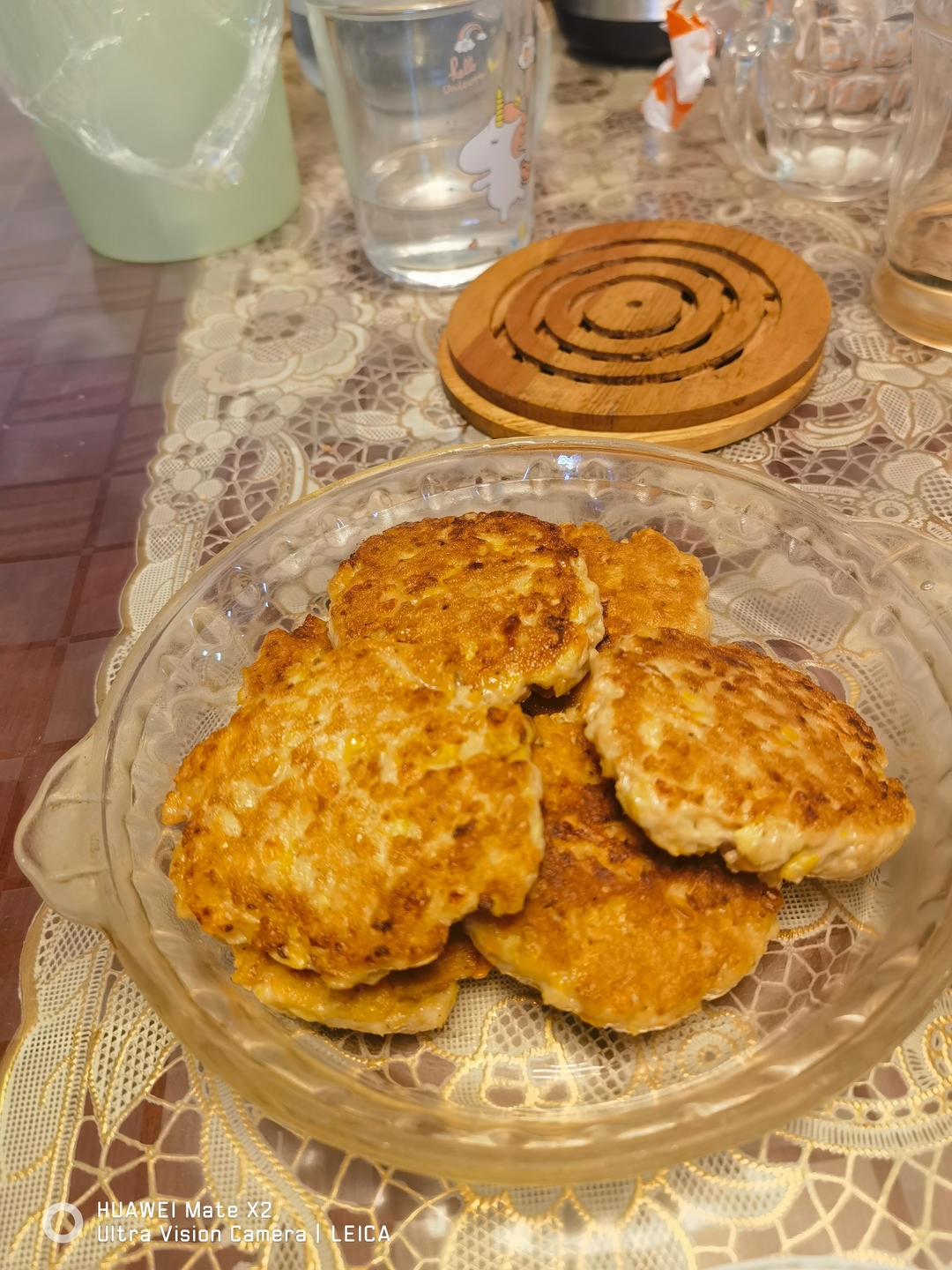 减肥餐低脂鸡胸肉饼