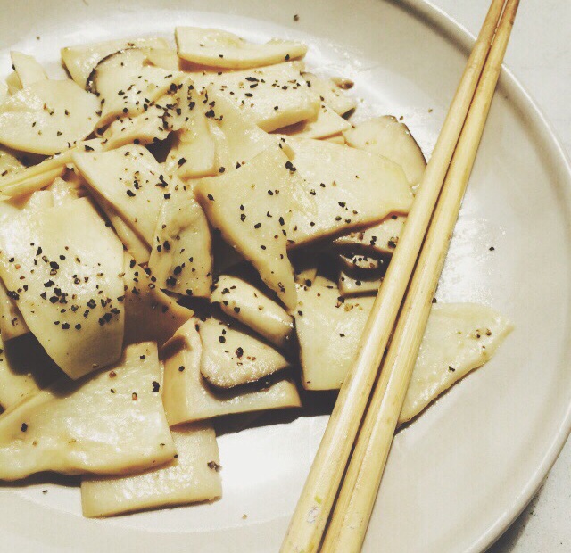 干煎杏鲍菇