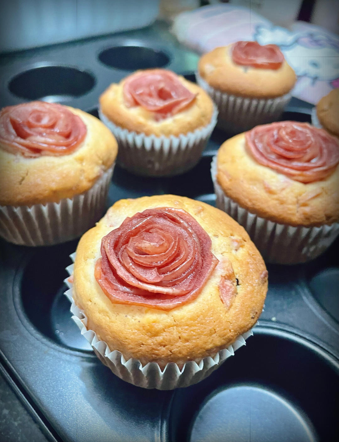 玫瑰花苹果玛芬