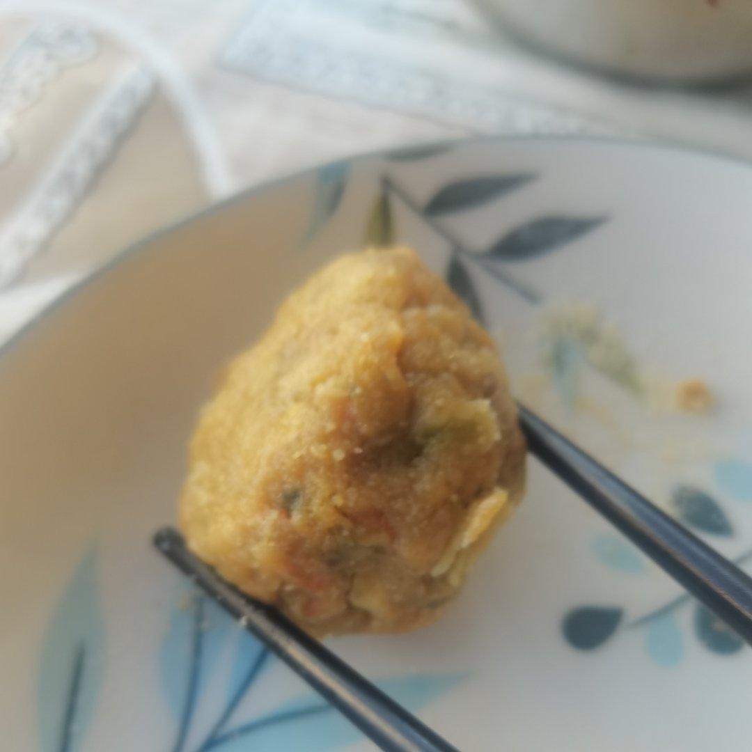 低脂低卡减肥代餐，快手素菜团子，皮薄陷大不易开裂