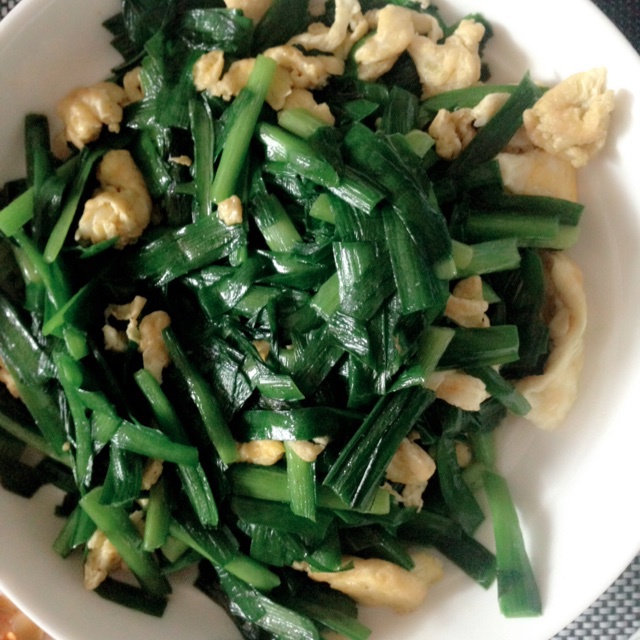 韭菜炒鸡蛋