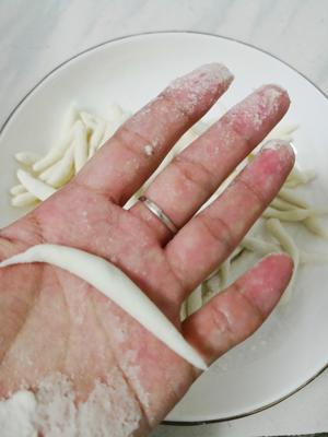 纯手工尖米丸～双丸煮尖米丸汤的做法 步骤3
