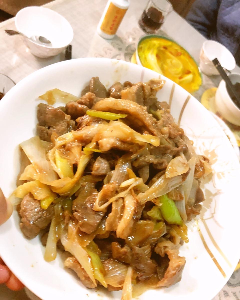葱爆羊肉-2019年夜饭【曼食慢语】