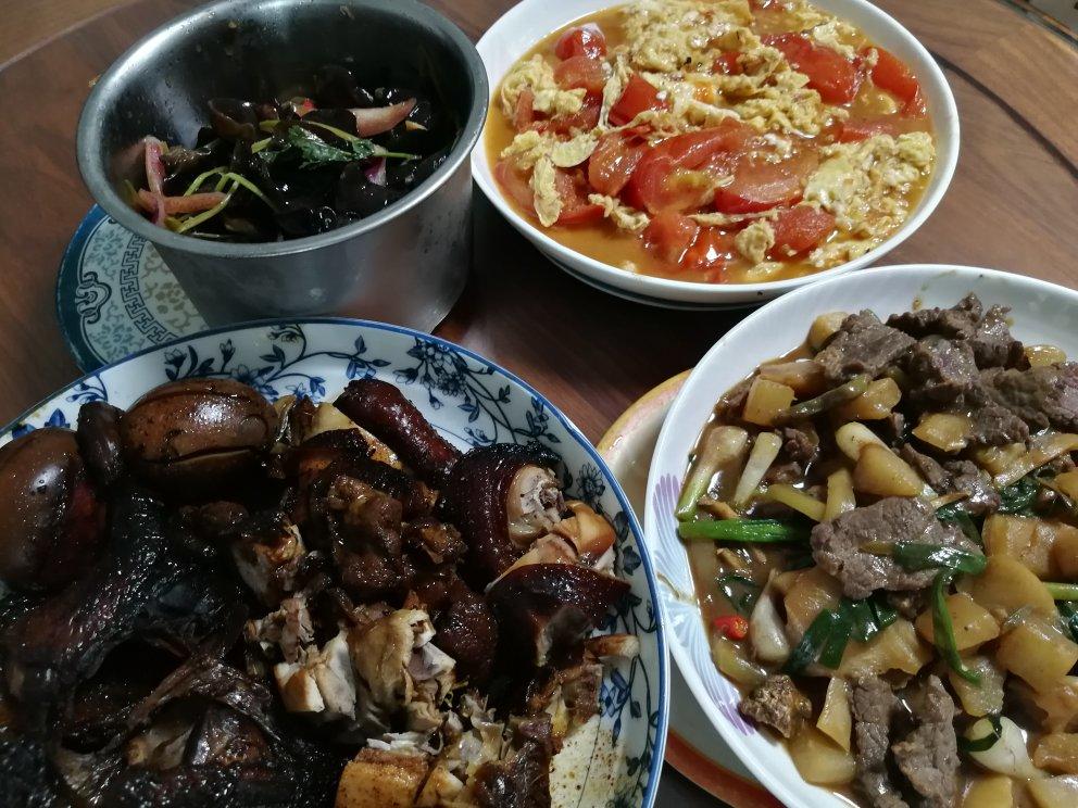 榨菜炒牛肉