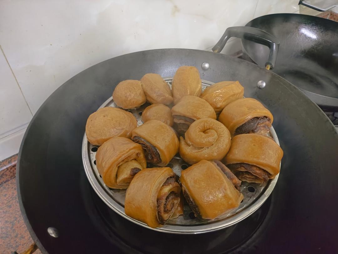 牛奶红糖馒头