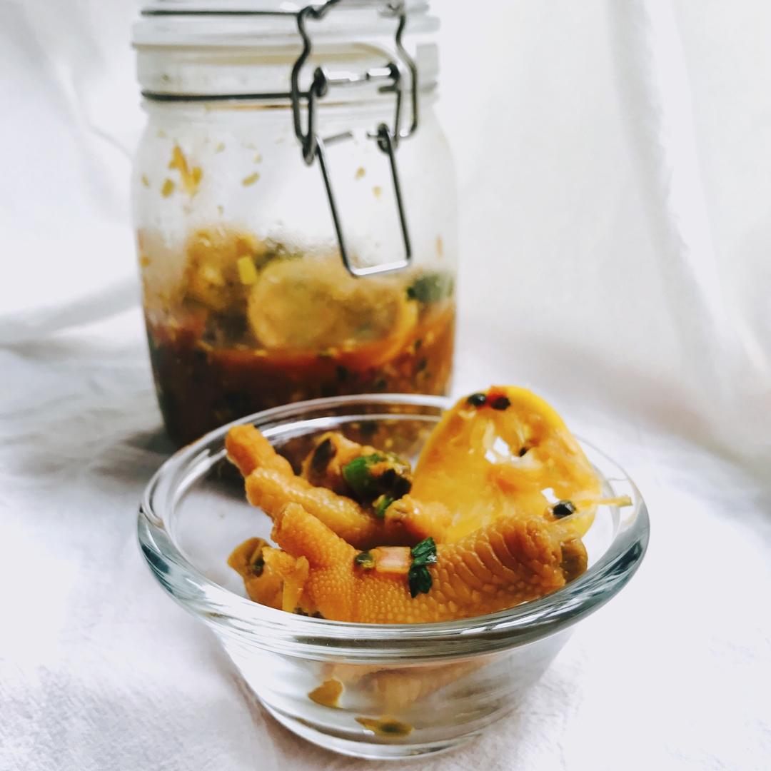 柠檬百香果鸡爪