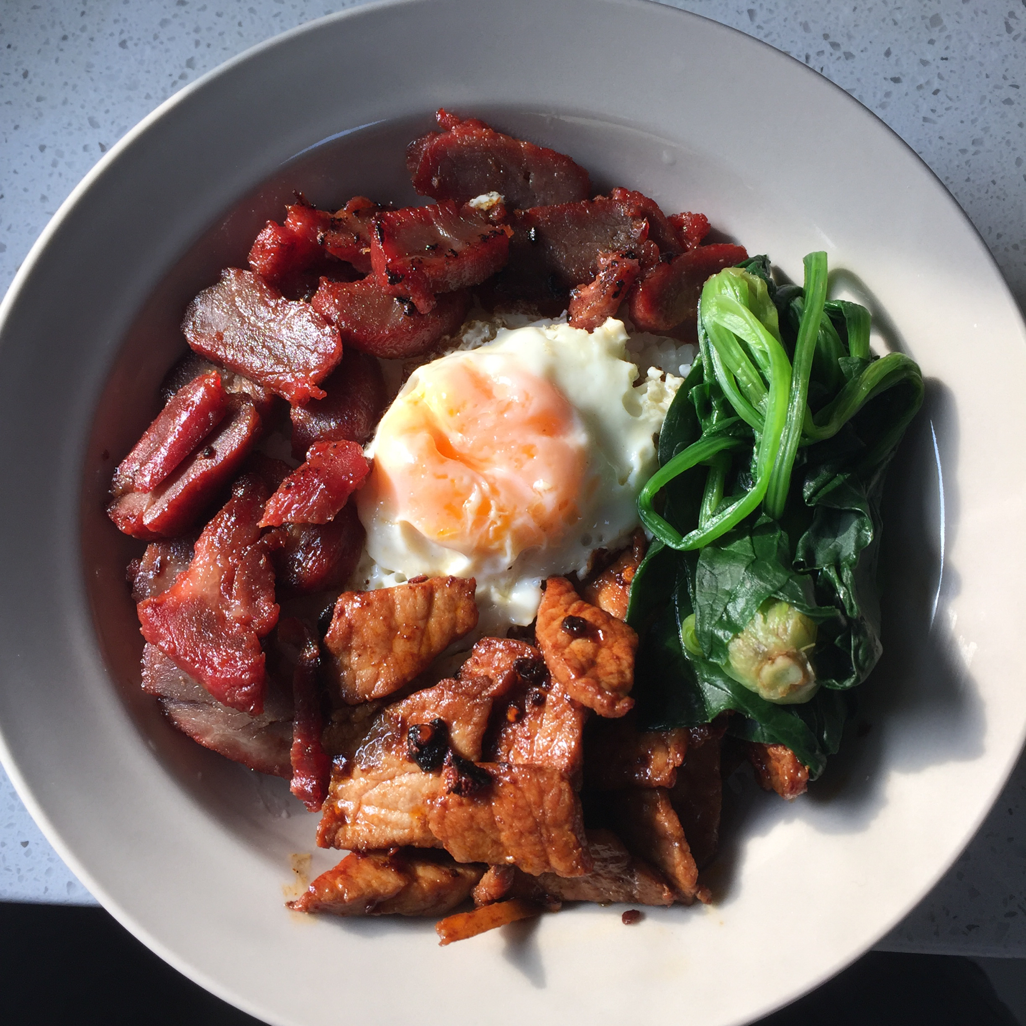 唱唱反调副主编做的食神里面的黯然销魂饭 叉烧饭