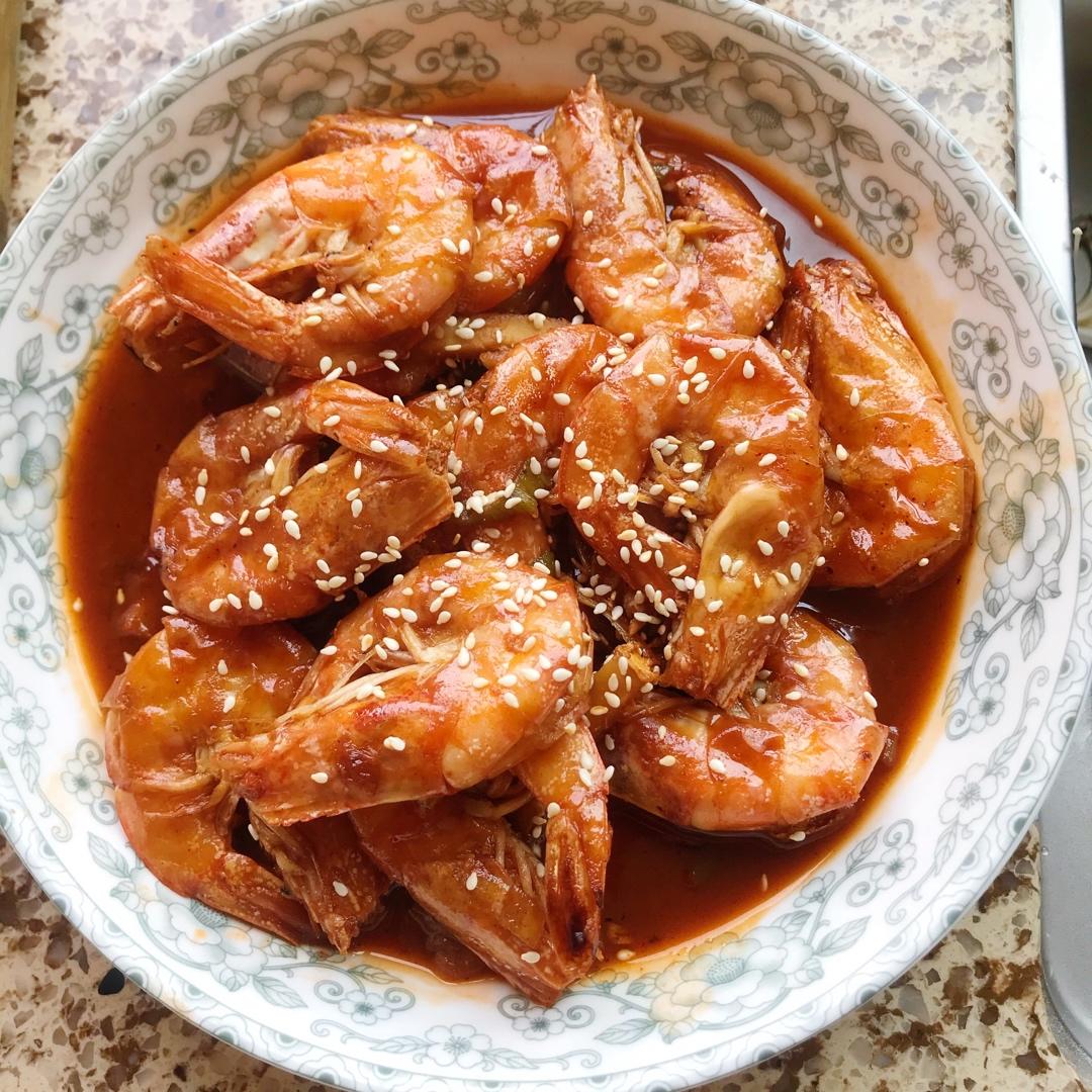 油焖大虾