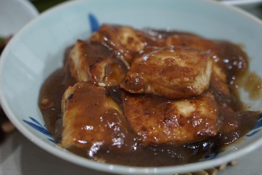 【糖醋脆皮豆腐】