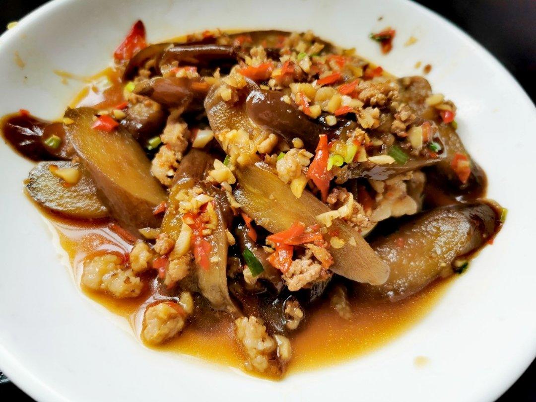 红烧肉末茄子