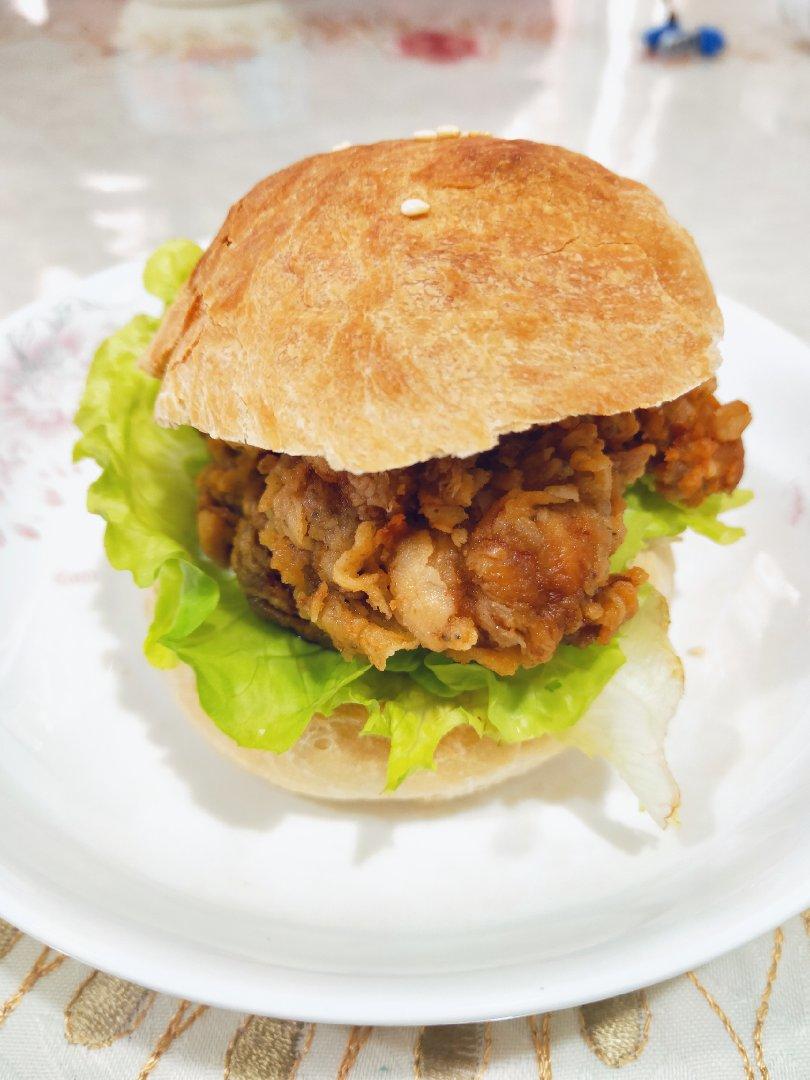 汉堡胚（一次性发酵快速揉出膜的方法）