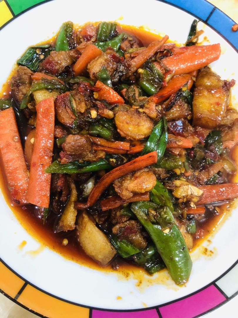 尖椒炒五花肉