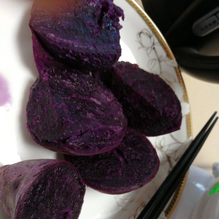 蒸紫薯