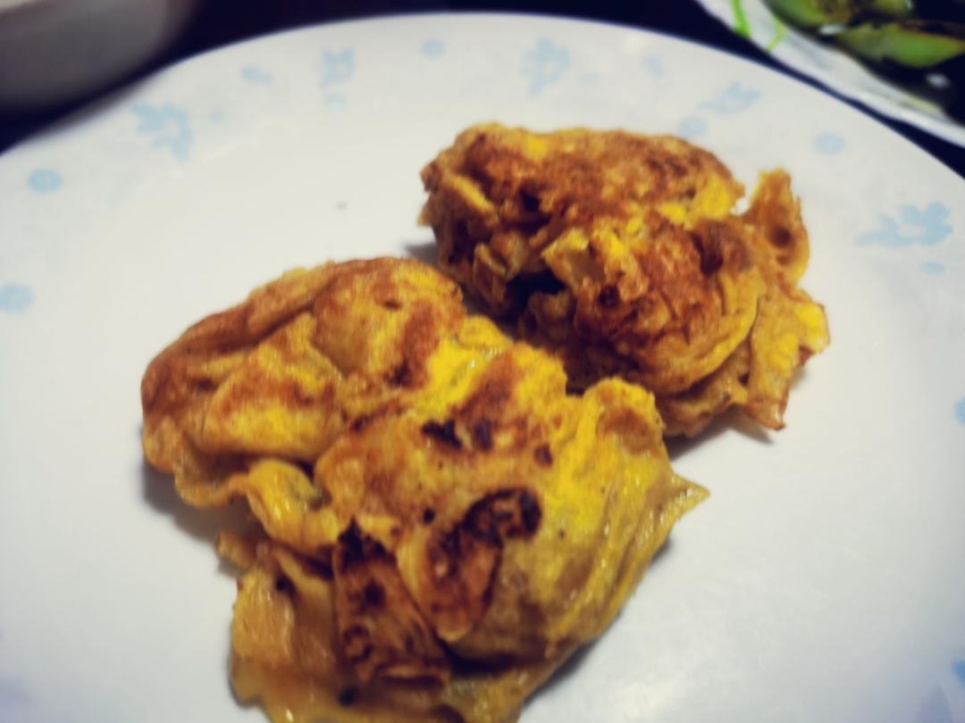 简单又营养的葱花鸡蛋饼