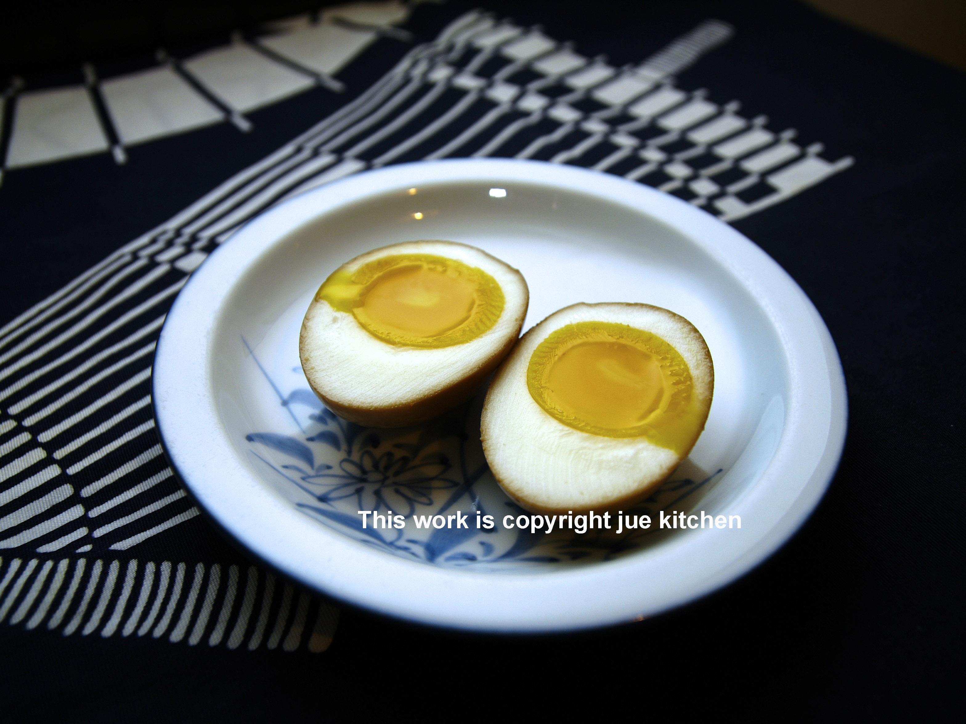 半熟调味鸡蛋的做法