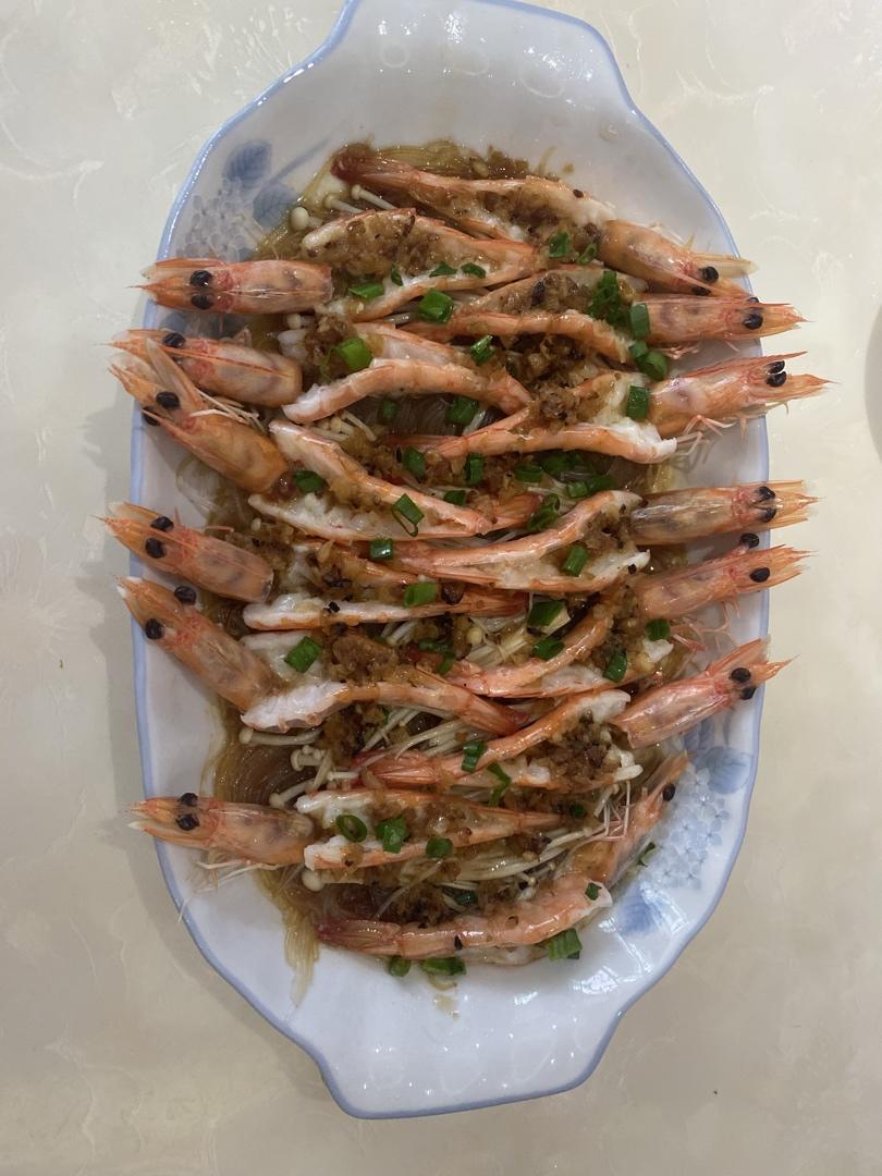 蒜蓉粉丝蒸虾
