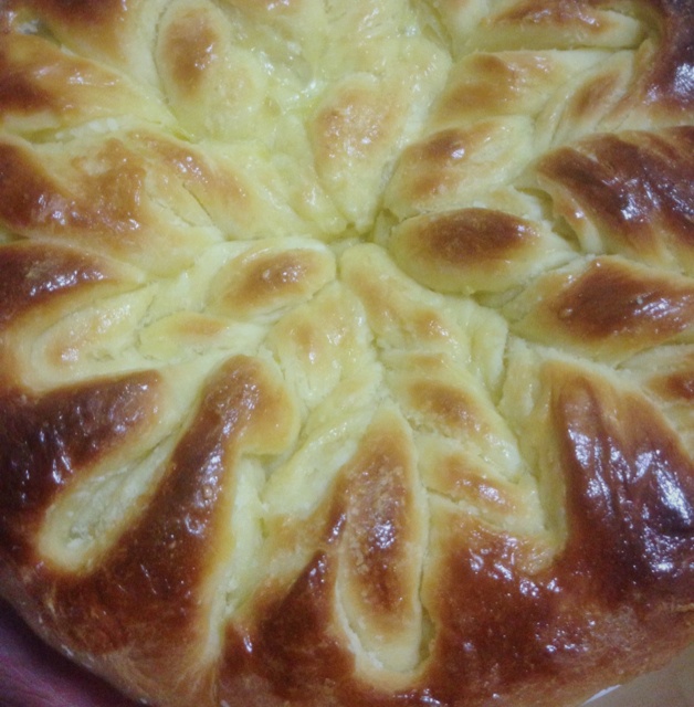 手撕千层花朵面包